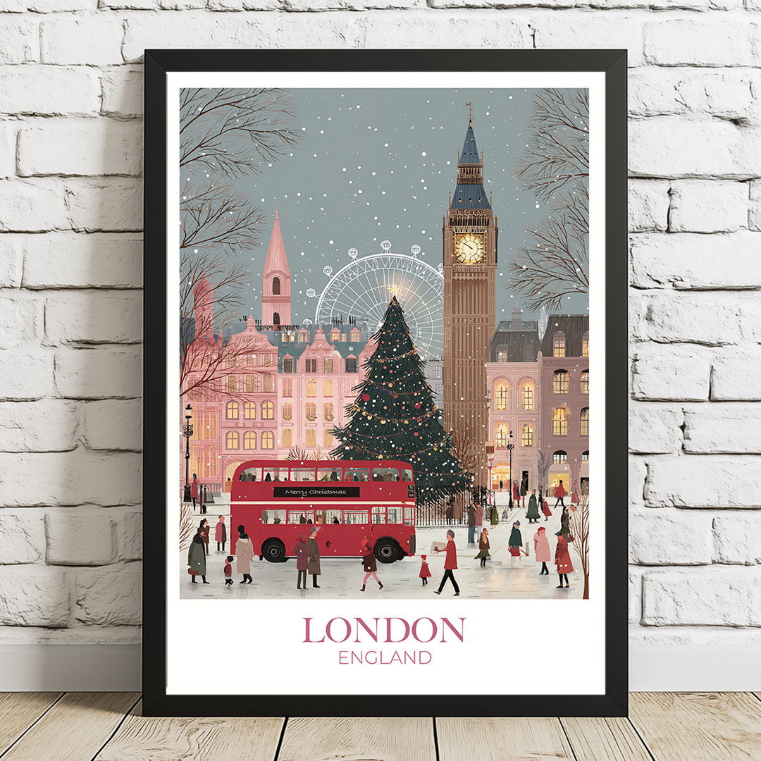 09. Christmas Series — Storybook City Prints for the Holiday Season